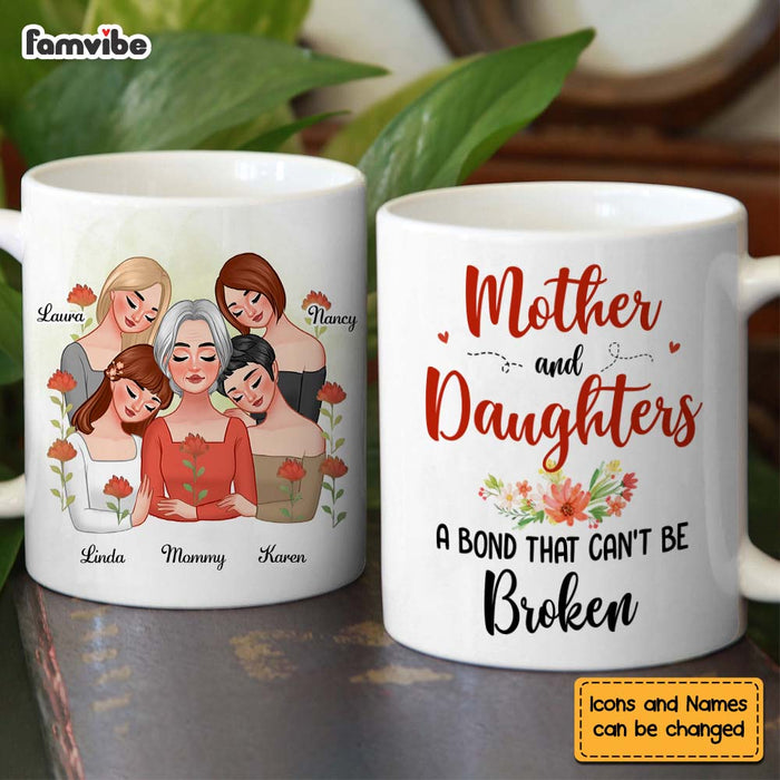 Personalized Gift For Mother & Daughters A Bond Mug 31860 1