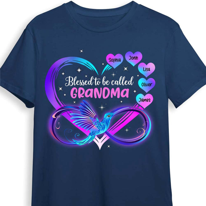 Personalized Blessed to Be Called Nana Grandma Gift Shirt - Hoodie - Sweatshirt 31866 1