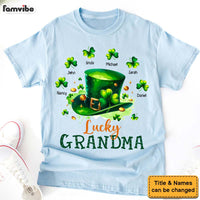 Personalized Gift For Lucky Grandma St Patricks Day Shirt - Hoodie - Sweatshirt 31869 thumb 1