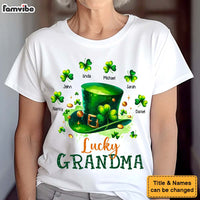 Personalized Gift For Lucky Grandma St Patricks Day Shirt - Hoodie - Sweatshirt 31869 thumb 1
