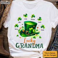 Personalized Gift For Lucky Grandma St Patricks Day Shirt - Hoodie - Sweatshirt 31869 thumb 1