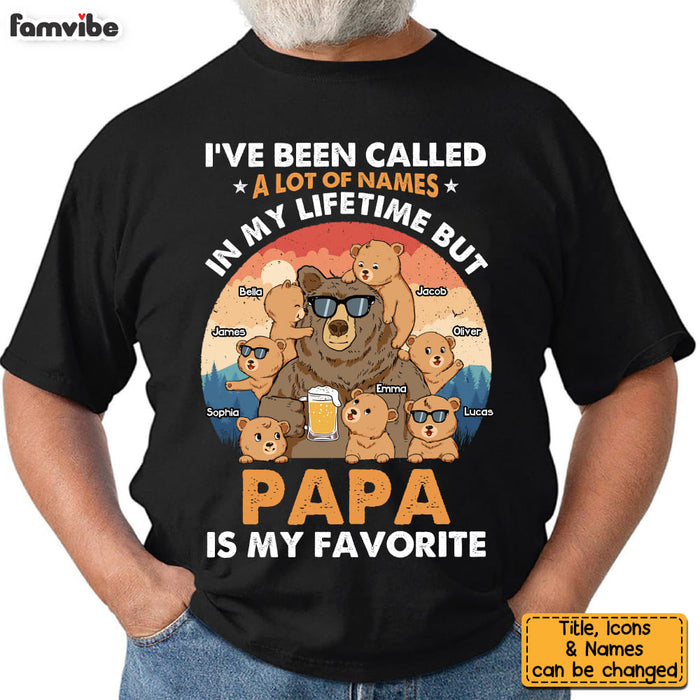 Personalized Gift For Grandpa Bear I've Been Called Shirt - Hoodie - Sweatshirt 31871 1