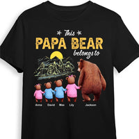Personalized Gift For Grandpa This Grandpa Bear Belongs To Shirt - Hoodie - Sweatshirt 31872 thumb 1