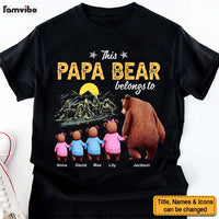 Personalized Gift For Grandpa This Grandpa Bear Belongs To Shirt - Hoodie - Sweatshirt 31872 thumb 1