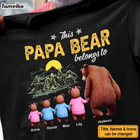 Personalized Gift For Grandpa This Grandpa Bear Belongs To Shirt - Hoodie - Sweatshirt 31872 thumb 1