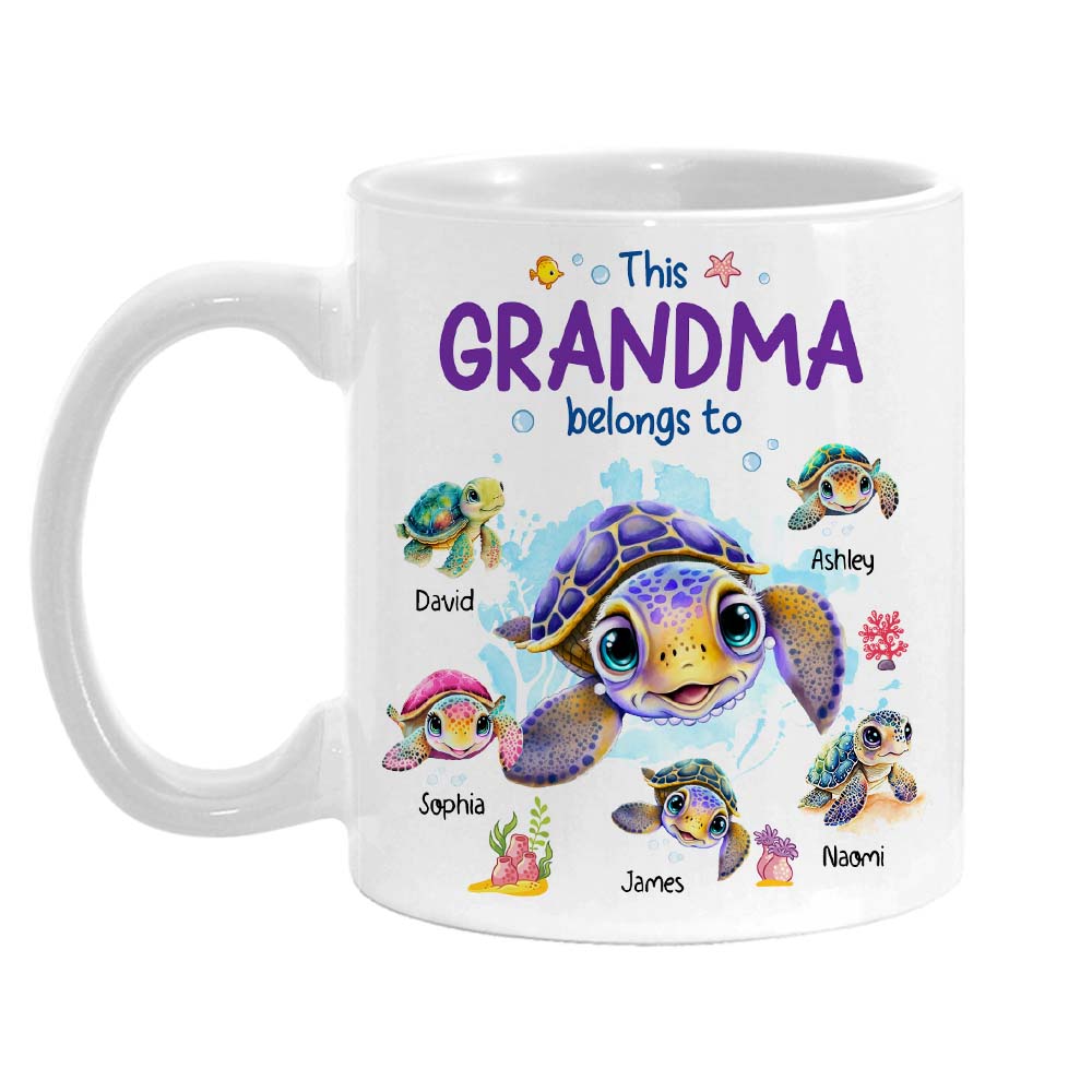 Personalized This Grandma Belongs To Mug 31873 Primary Mockup