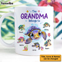 Personalized This Grandma Belongs To Mug 31873 thumb 1