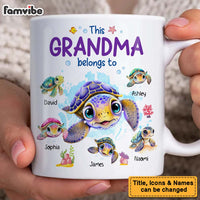 Personalized This Grandma Belongs To Mug 31873 thumb 1