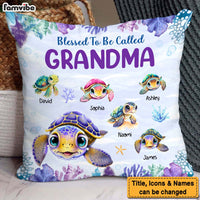 Personalized Blessed To Be Called Grandma Pillow 31874 thumb 1