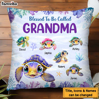 Personalized Blessed To Be Called Grandma Pillow 31874 thumb 1