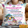Personalized Gift For Granddaughter I Hugged This Soft Pillow 31877 1