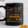 Personalized Gift For Grandpa Reasons I Love Being Word Art Mug 31887 thumb 1