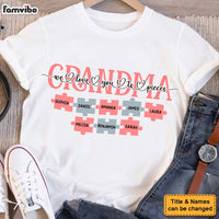 Personalized Gift For Grandma We Love You To Pieces Shirt - Hoodie - Sweatshirt 31888 thumb 1