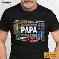 Personalized Gift For Dad Papa Generous Cool Hero Shirt - Hoodie - Sweatshirt 31890 thumb 1