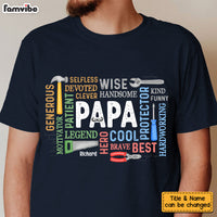 Personalized Gift For Dad Papa Generous Cool Hero Shirt - Hoodie - Sweatshirt 31890 thumb 1