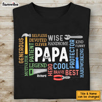 Personalized Gift For Dad Papa Generous Cool Hero Shirt - Hoodie - Sweatshirt 31890 thumb 1