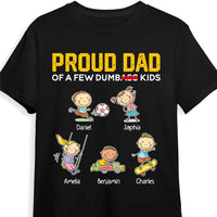 Personalized Funny Dad Papa Proud Dad Of A Few D Kids Shirt - Hoodie - Sweatshirt 31891 thumb 1