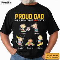 Personalized Funny Dad Papa Proud Dad Of A Few D Kids Shirt - Hoodie - Sweatshirt 31891 thumb 1
