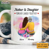 Personalized Gift Mother & Daughter Forever Linked Together Mug 31892 1