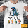 Personalized Papasaurus Shirt - Hoodie - Sweatshirt 31914 1