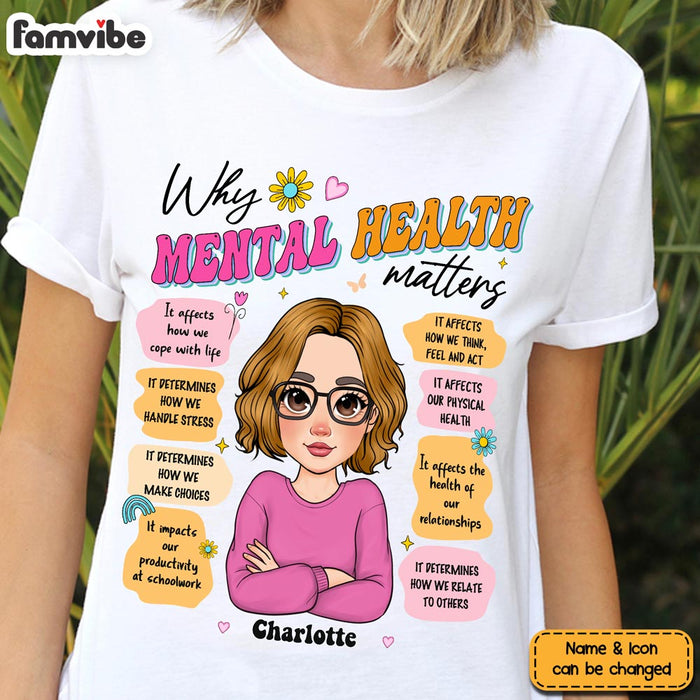 Personalized Gift For Daughter Mental Health Matters Shirt - Hoodie - Sweatshirt 31919 1