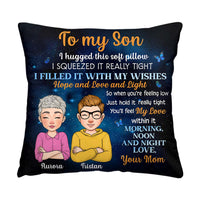 Personalized To My Son Hug This Pillow 31921 thumb 1