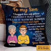 Personalized To My Son Hug This Pillow 31921 thumb 1