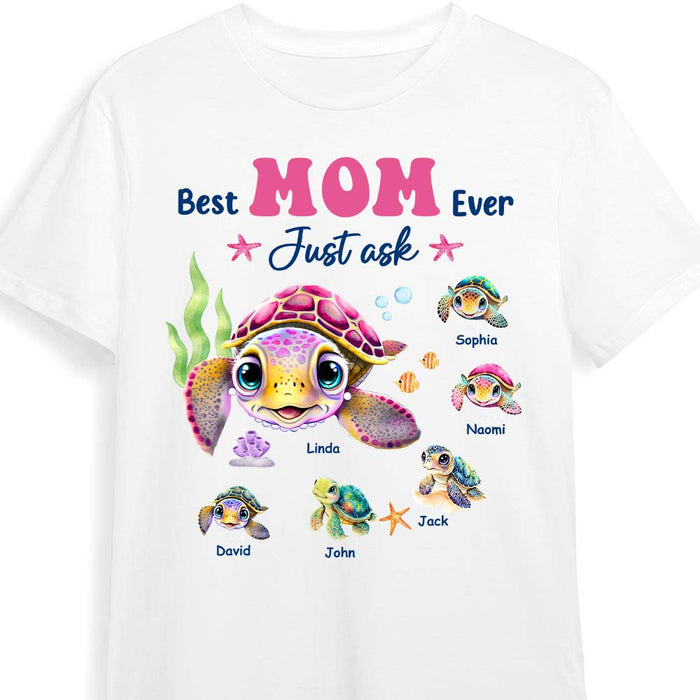 Personalized Gift For Mom B est Mom Ever Just Ask Shirt - Hoodie - Sweatshirt 31925 1