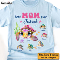 Personalized Gift For Mom B est Mom Ever Just Ask Shirt - Hoodie - Sweatshirt 31925 thumb 1