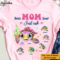 Personalized Gift For Mom B est Mom Ever Just Ask Shirt - Hoodie - Sweatshirt 31925 thumb 1