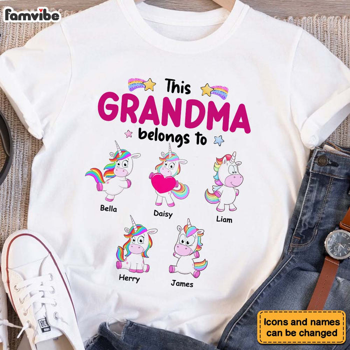 Personalized This Grandma Belongs To Shirt - Hoodie - Sweatshirt 31926 1