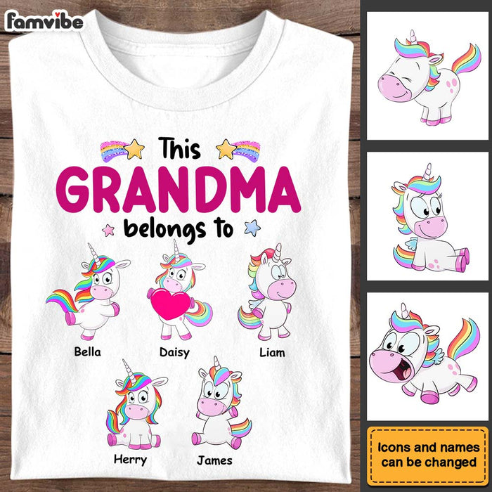 Personalized This Grandma Belongs To Shirt - Hoodie - Sweatshirt 31926 1