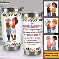 Personalized Gift For Daughter Withstand The Storm Steel Tumbler 31934 thumb 1