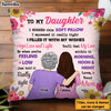 Personalized Gift For Daughter I Hugged This Soft Pillow 31936 1
