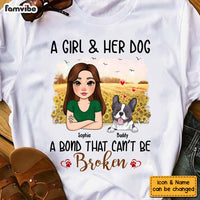 Personalized Gift For Dog Mom A Girl And Her Dog Shirt - Hoodie - Sweatshirt 31937 thumb 1