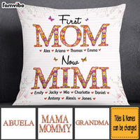 Personalized Gift For Grandma First Now Pillow 31940 thumb 1