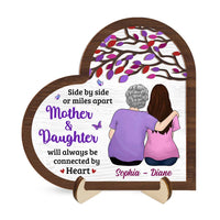 Personalized Gift For Mom Daughter 2 Layered Wooden Plaque 31954 thumb 1