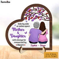 Personalized Gift For Mom Daughter 2 Layered Wooden Plaque 31954 thumb 1