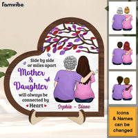 Personalized Gift For Mom Daughter 2 Layered Wooden Plaque 31954 thumb 1