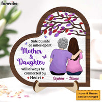 Personalized Gift For Mom Daughter 2 Layered Wooden Plaque 31954 thumb 1