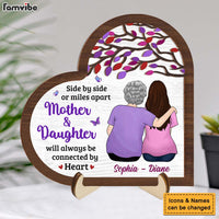 Personalized Gift For Mom Daughter 2 Layered Wooden Plaque 31954 thumb 1