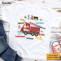 Personalized Gift For Grandson I Am Kind Construction Kid T Shirt - Kid Hoodie - Kid Sweatshirt 31955 thumb 1