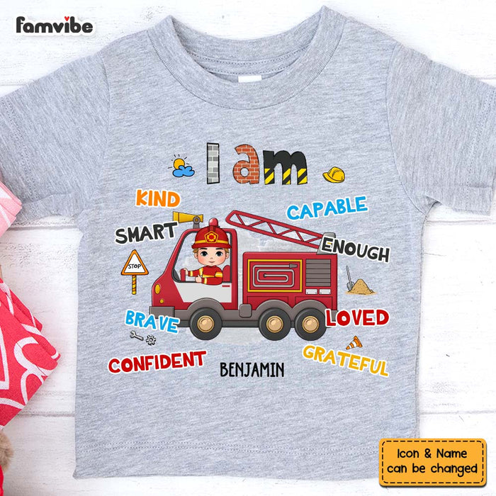 Personalized Gift For Grandson I Am Kind Construction Kid T Shirt - Kid Hoodie - Kid Sweatshirt 31955 1