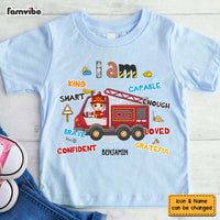 Personalized Gift For Grandson I Am Kind Construction Kid T Shirt - Kid Hoodie - Kid Sweatshirt 31955 thumb 1