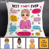 Personalized Gift For Mom Love You Pillow 31956 thumb 1