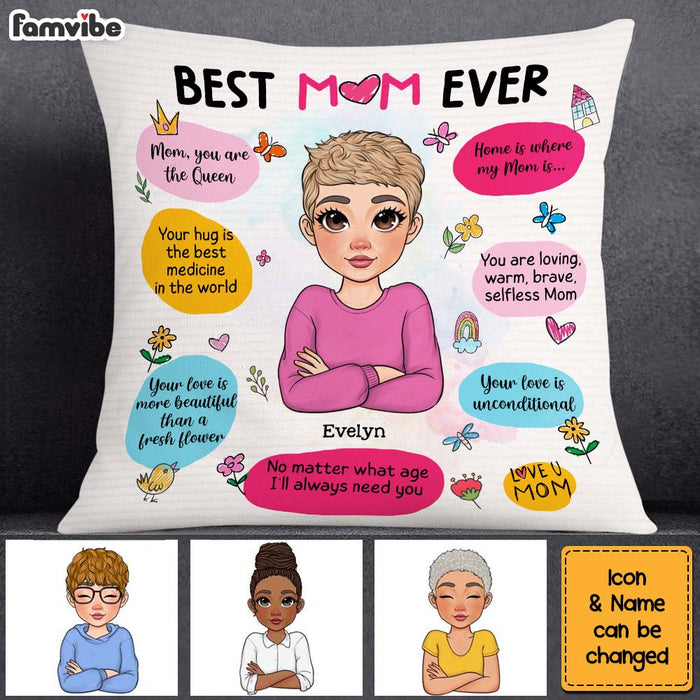Personalized Gift For Mom Love You Pillow 31956 1