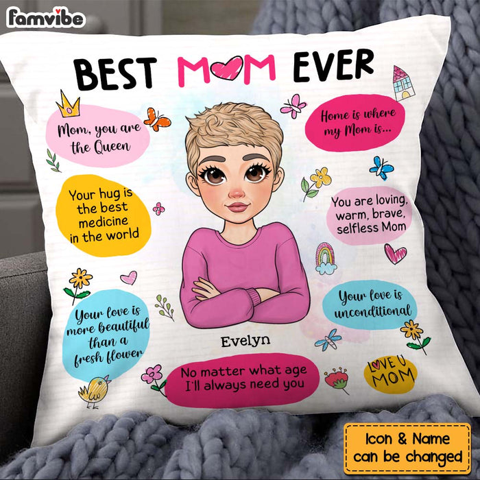 Personalized Gift For Mom Love You Pillow 31956 1