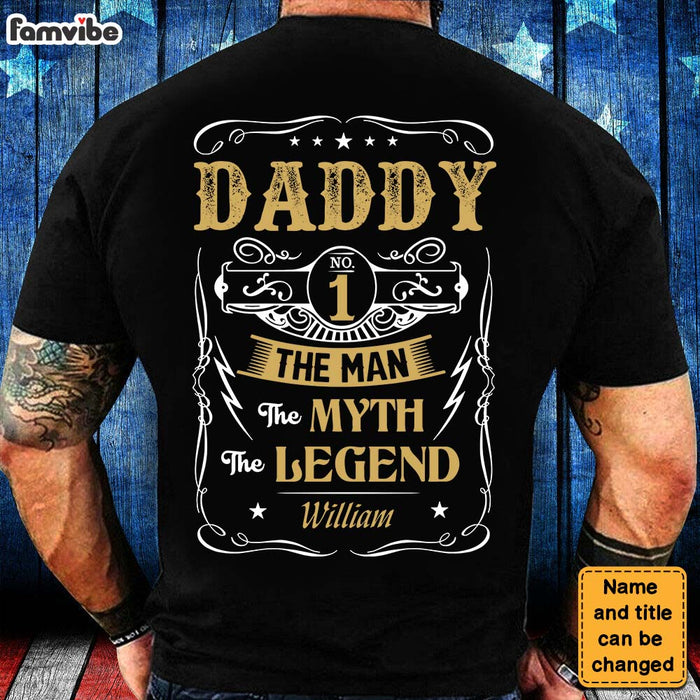 Personalized Gift For Dad The Man The Myth The Legend Shirt - Hoodie - Sweatshirt 31961 1