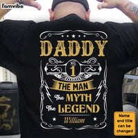 Personalized Gift For Dad The Man The Myth The Legend Shirt - Hoodie - Sweatshirt 31961 thumb 1