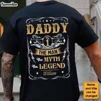 Personalized Gift For Dad The Man The Myth The Legend Shirt - Hoodie - Sweatshirt 31961 thumb 1